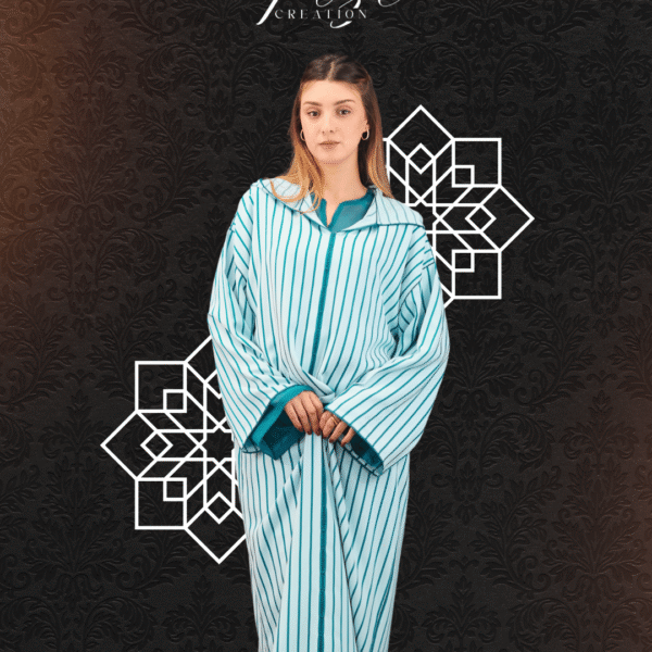 Jellaba randa Bleuvela