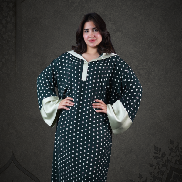 Jellaba Polka  Trendy Green