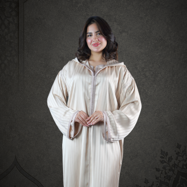 Jellaba Zina Beige
